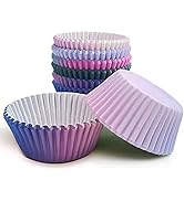 Standard Cupcake Liners Cupcake Cups 300-Count Food Grade Gradient Design Cupcake Papers Baking C...