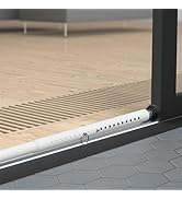 BeBecome Sliding Door Security Bar,17-50 inch Adjustable Patio Door Security bar with Rubber Tips...