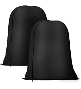 OTraki 2 Pack Laundry Bag Travel 16 x 20 Inch Drawstring Laundry Bag Dirty Clothes Sacks Washable...