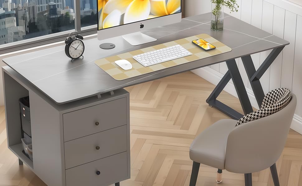 desk mat beige xl