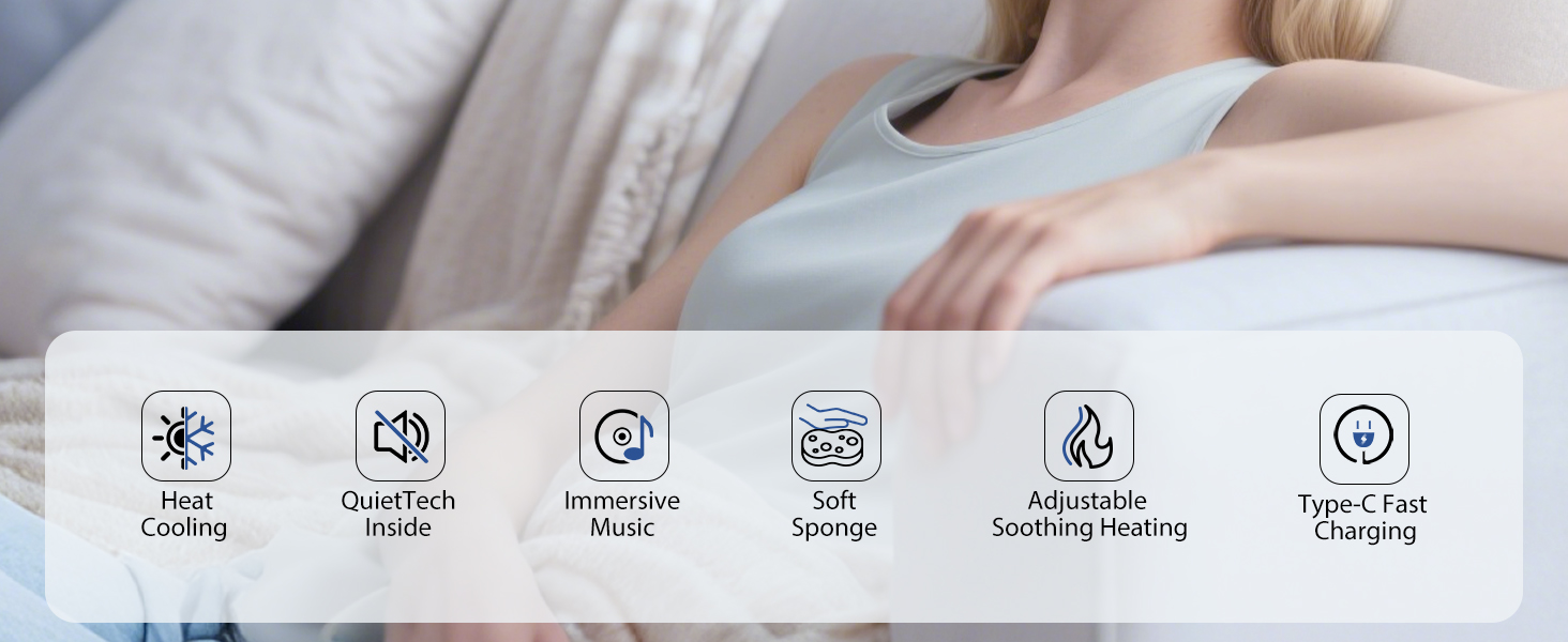 Eye Massager with Heat and Cooling
