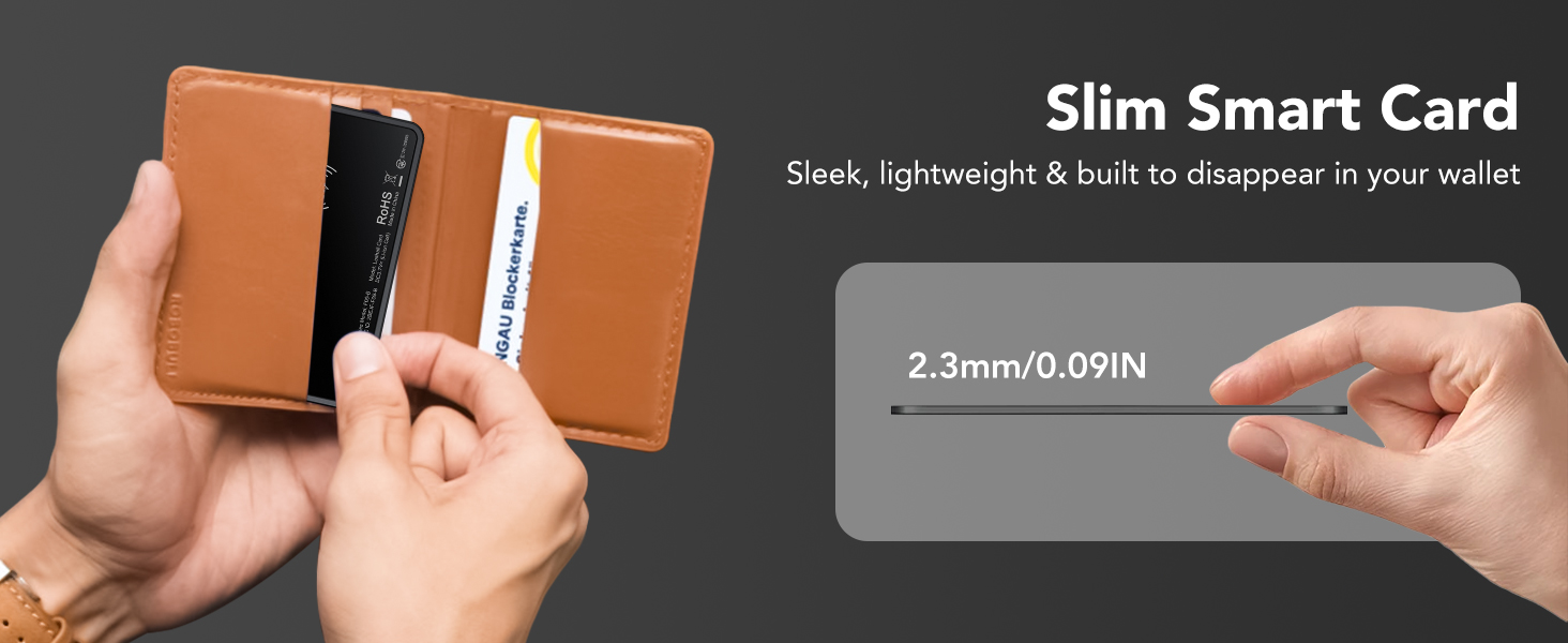 Wallet Tracker Card