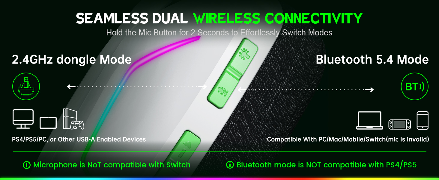 wireless gaming headset