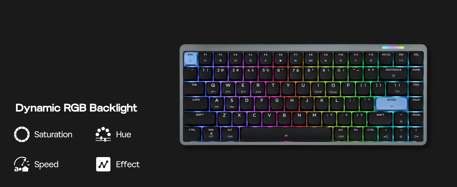 Luma84 Wireless Gaming Mechanical Keyboard