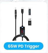 100W USB C Female to USB C Male Extension Adapter