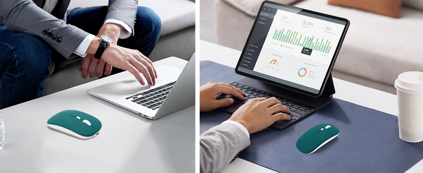 2.4Hz Wireless Mode is compatible with any computer, laptop, desktop that has a USB port