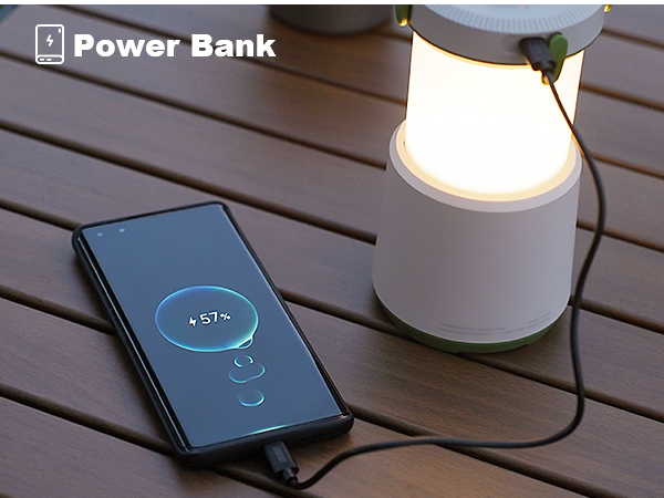 HALOSTORMS power outage lantern with power bank