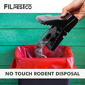 NO TOUCH RODENT DISPOSAL