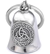 AilRabbit Motorcycle Celtic Bell - Motorcycle Key Chain The Evil Road Spirits of The Road Will be...
