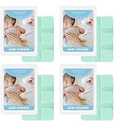 STRN Wax Melts, Baby Powder Scented Soy Wax Cubes 4 Pack, Long-Lasting Fragrance Scented Wax Cube...
