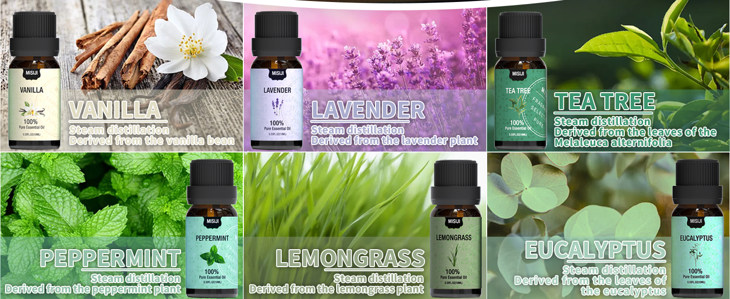 essential oils for diffusers for home