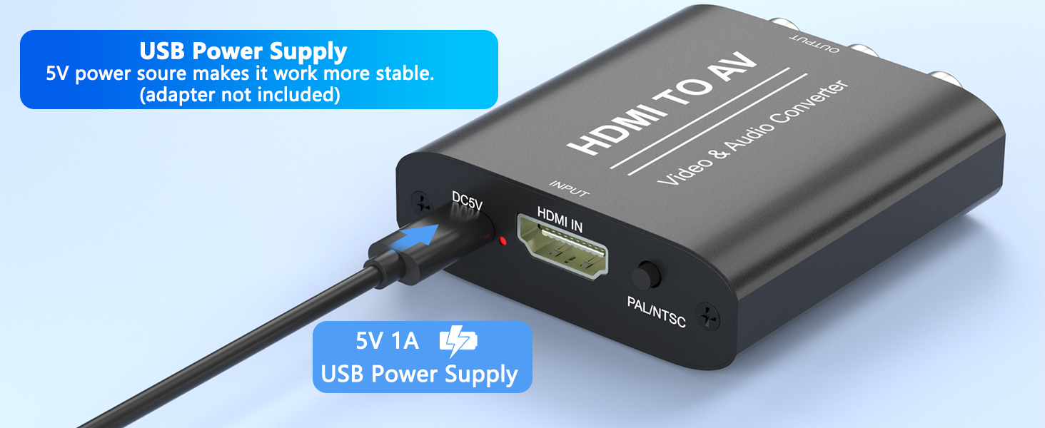 HDMI to RCA Converter