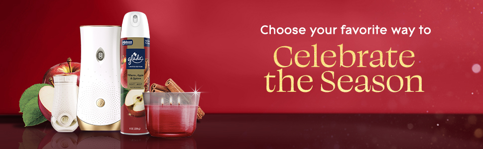 Glade Collection Banner- Warm Apples