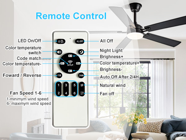 ceiling fan with 2 downrod