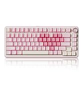 YUNZII B75 PRO Wireless Mechanical Keyboard,75% Layout with Knob,Hot Swap Gasket Custom Structure...