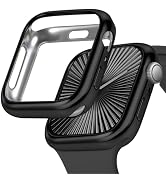 JR.DM 40mm Soft Flexible TPU Case Compatible for Apple Watch Series 6/5/4/SE Touchable Screen Lig...