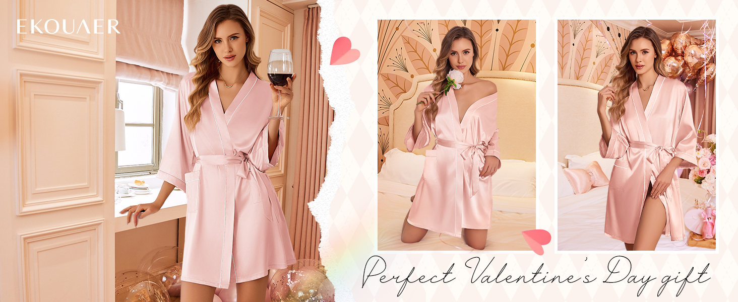 Satin Robes for Women