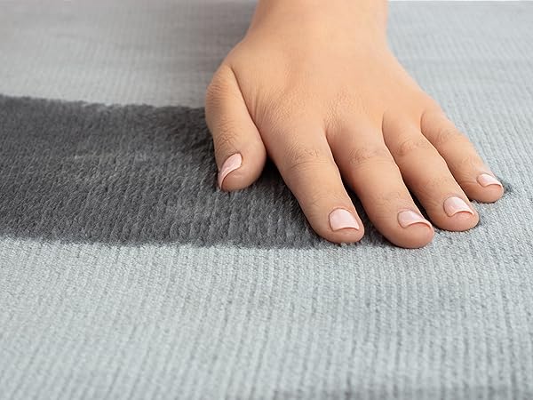 Soft velvet memory foam bath mat, memory foam bath rug, soft bathroom rugs