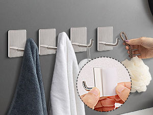 Adhesive Towel Hooks