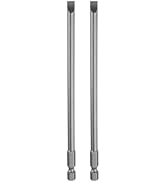 HARFINGTON 2pcs SL6 Magnetic SLotted Screwdriver Bits 6mm S2 Steel Flat Head Screwdriver Bit 1/4"...