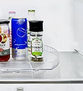 Incostar 360° Rotating Lazy Susan Turntable Organizer - Multifunctional 16.5" x 11.1" Rectangular...