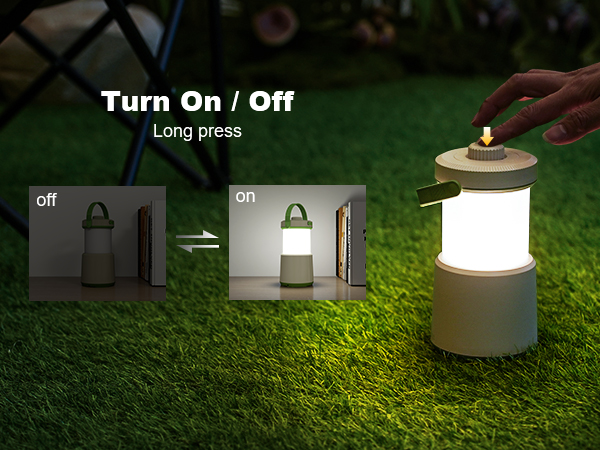 HALOSTORMS Camping Lamp with Memory