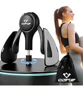 Thigh Trainer for Women, 15-70LB Adjustable Resistance Inner Thigh Exerciser for Pelvic Floor Mus...