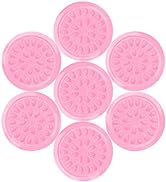 G2PLUS False Eyelashes Glue Holders, 100 PCS Disposable Eyelash Glue Holder Plastic Glue Pallet P...