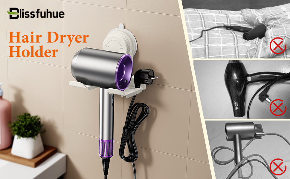 hair dryer holder