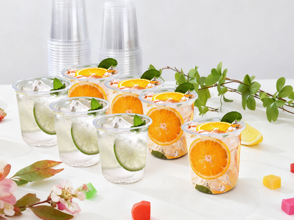 Clear Plastic Cups Disposable Wine Cups