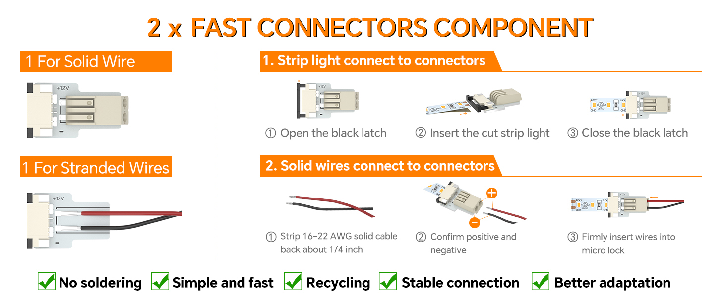 fast connectors