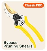 ClassicPRO Premium Titanium Bypass Garden Shears, Pruning Shears for Gardening, Handheld Pruner