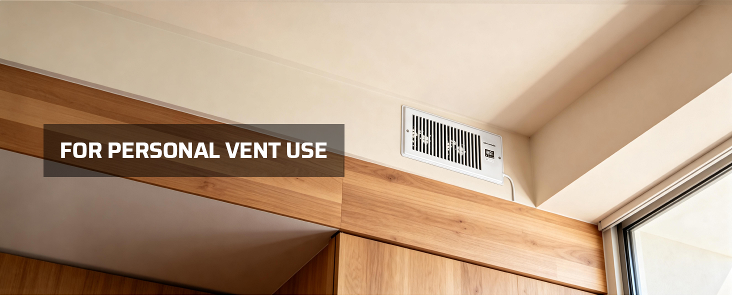 Quiet Register Booster Fan