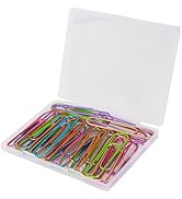 Ufmarine 42 Pcs Jumbo Paper Clips 4 inch, Papeclips Large Colored for Office