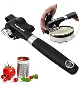 PAKITNER- Safe Cut Can Opener, Smooth Edge Can Opener - Handheld Easy Turn Knob, Manual Can Opene...