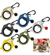 CANAANIN Zip Tie Holder Cable Tie Holder Organizer Multi-colored Portable Carabiner Keychain Clip...