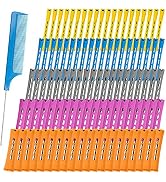 100 Pieces Hair Perm Rods for Nature Hair, Hair Rollers for Short Hair Cold Wave Hair Curlers wit...