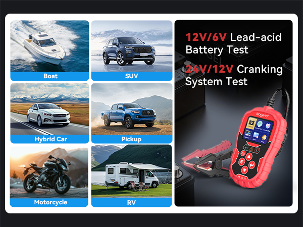 leagend Car Battery Tester