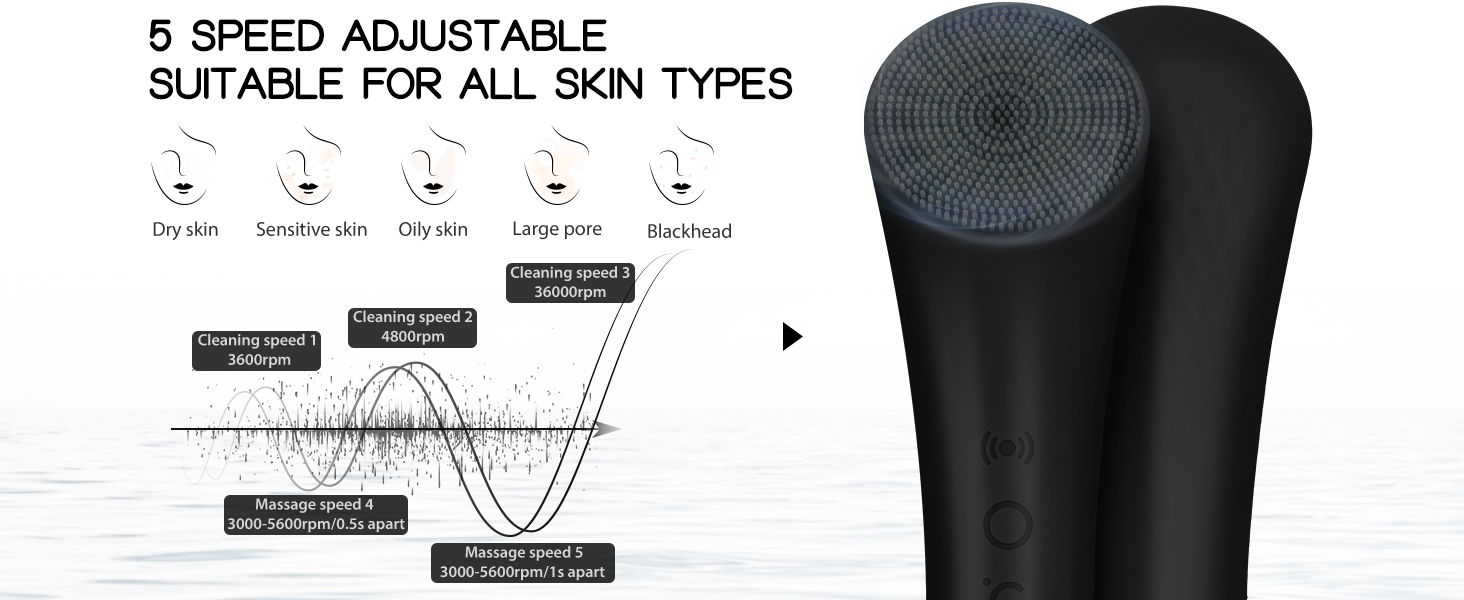 face exfoliator,shark facial pro,aeki lymphatic contour face brush,lymphatic contour face brush