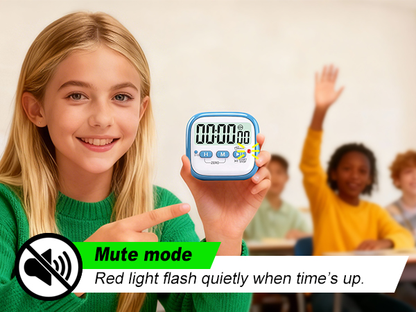 Digital timer with Silent Mode