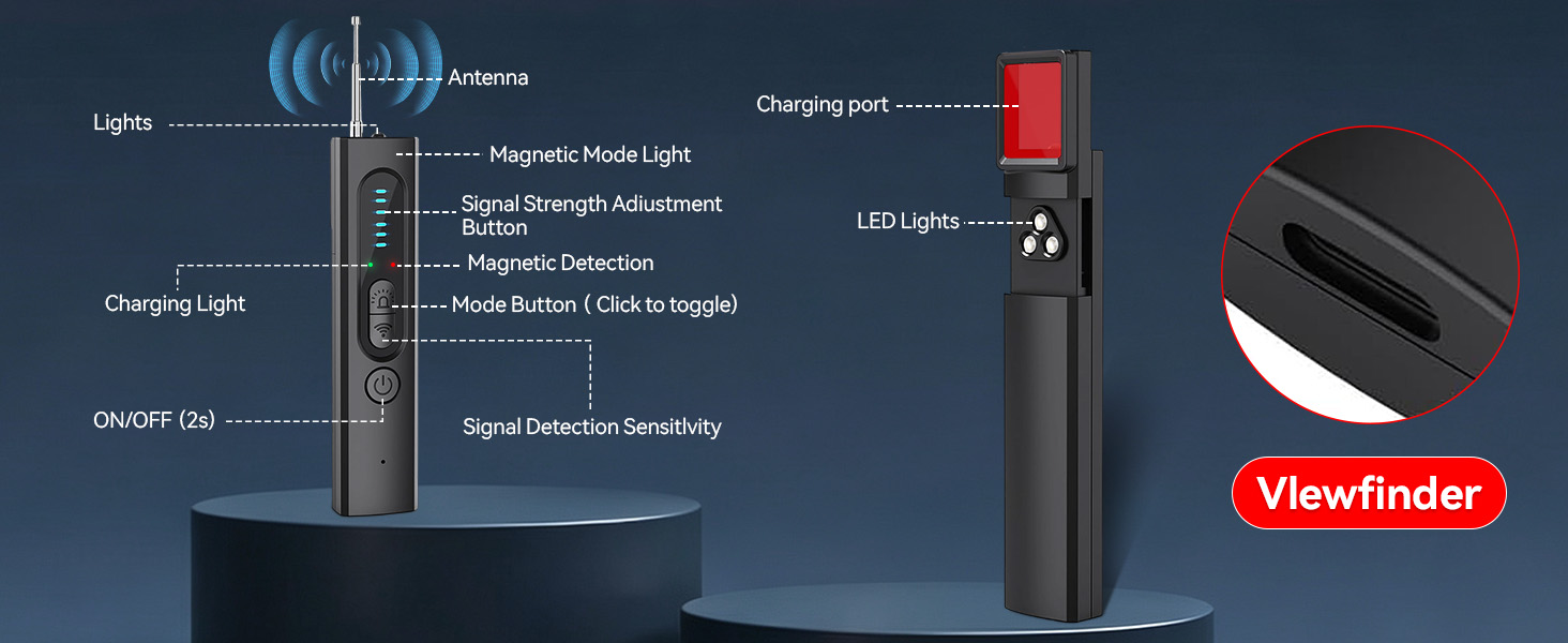 4in1 Hidden Camera Detectors