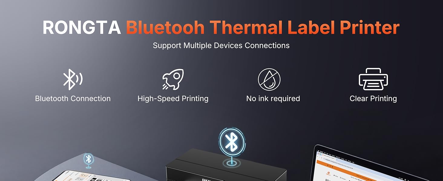 Shipping label printer