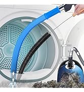 PetOde Upgraded 2 Pieces Dryer Vent Cleaner Kit Compatible with Most Vacuum Cleaner, Flexible Dry...