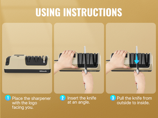 G01KS06 Electric Knife Sharpener