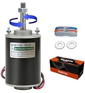 High Torque DC Motor 12V/24V, DIY Project Quiet Motor Permanent Magnet Motor with Cable Connector...