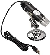 50X to 1600X USB Digital Microscope, Portable Handheld Microscopes with Photo Storage Function US...