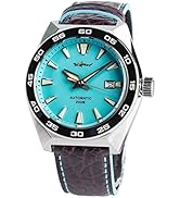 Heimdallr Diver Watch for Men Stainless Steel Japan NH35A Automatic Men's Wristwatch with Leather...