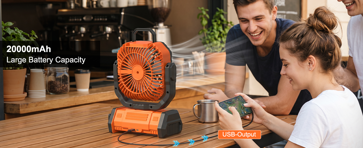 rechargeable fan