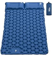 HiiPeak Sleeping Pad - Ultralight Inflatable Sleeping Mat with Built-in Foot Pump, Durable Compac...