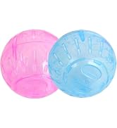2Pcs 3.94 Inch Rotundity Hamster Balls, Breathable and Sturdy Dwarf Hamster Exercise Balls Runnin...